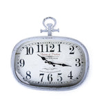 Rusty Gray Rectangle Wall Clock