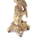 Golden Parrot-2  Candle Holder