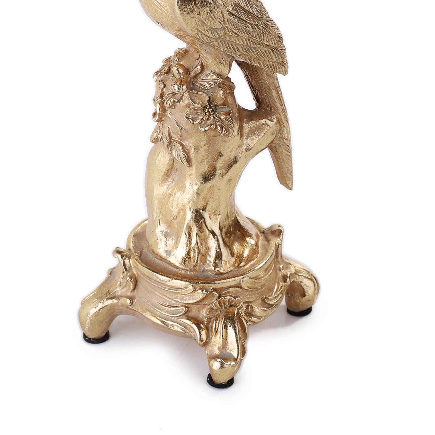 Golden Parrot-2  Candle Holder