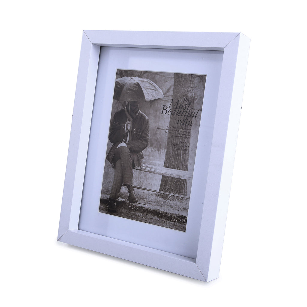Modern Formal Photo Frame (White)