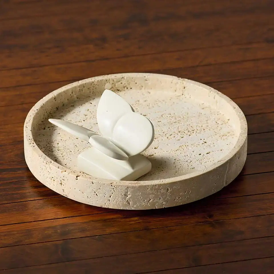 Travertine Stone Tray
