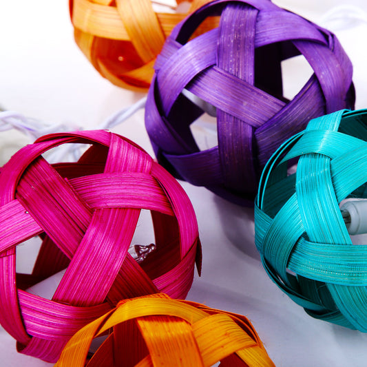 Fiber Hanging Colorful Lights