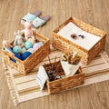 Jute Rectangle Baskets (Set Of 4)