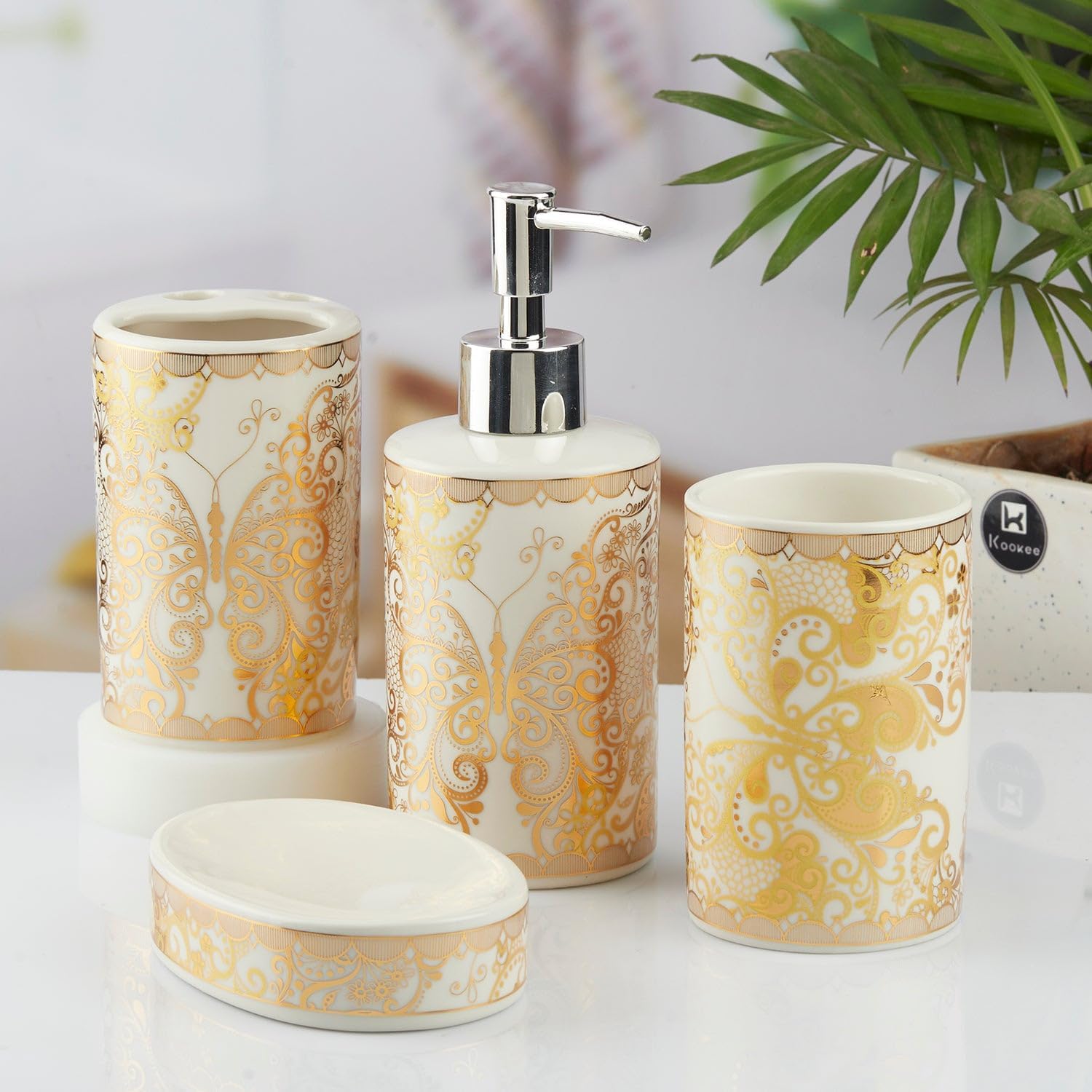 Butterfly Bathroom Set