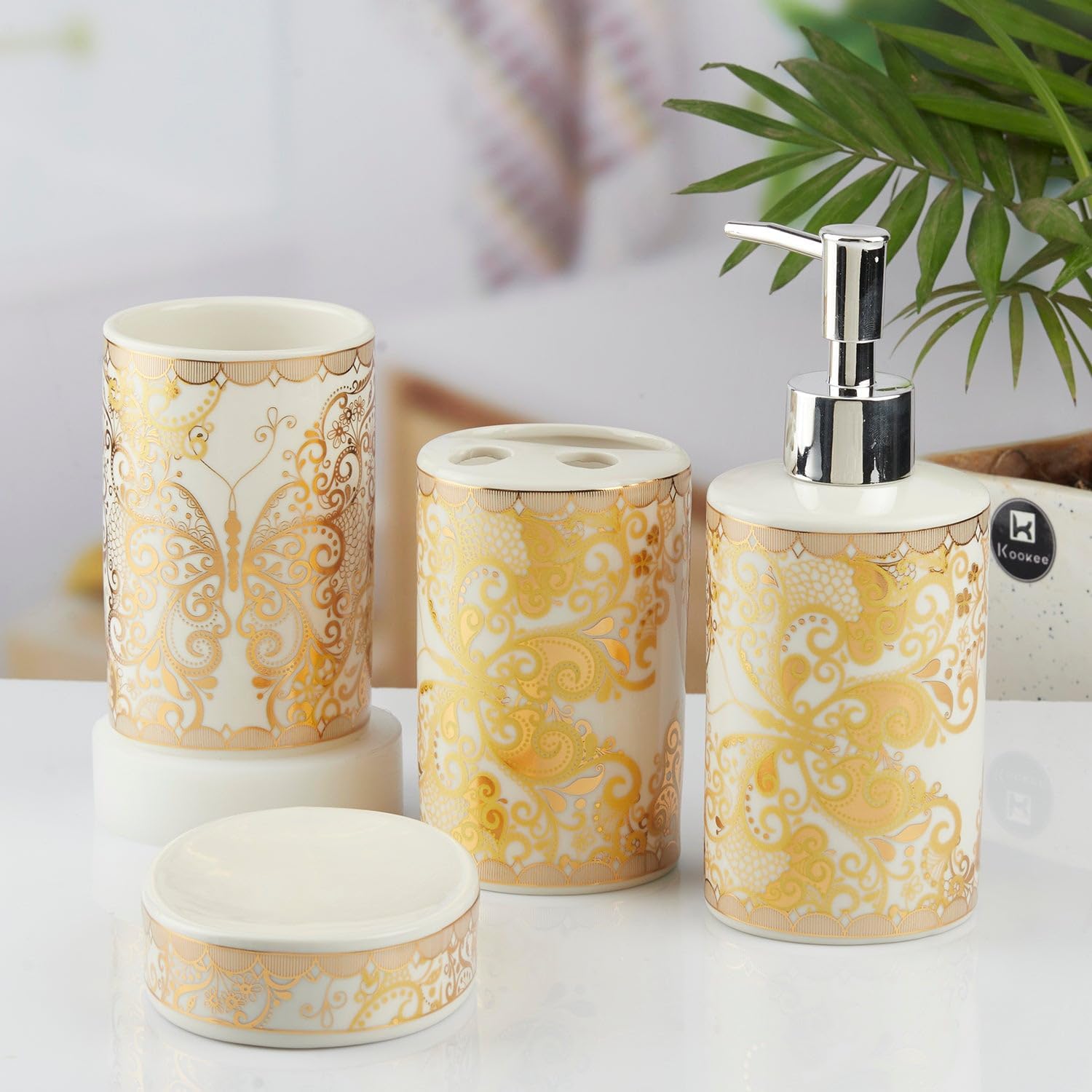 Butterfly Bathroom Set