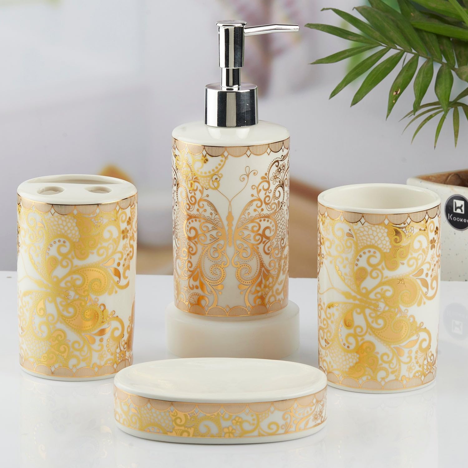 Butterfly Bathroom Set