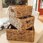 Jute Square Baskets (Set Of 4)
