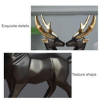 Reindeer Art Showpiece (Set Of 2)