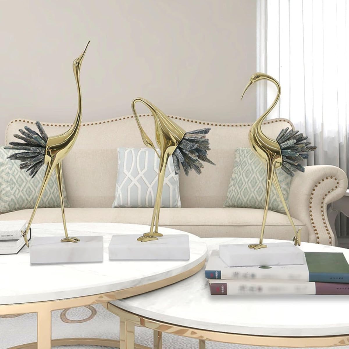 Golden Stoned Flamingo