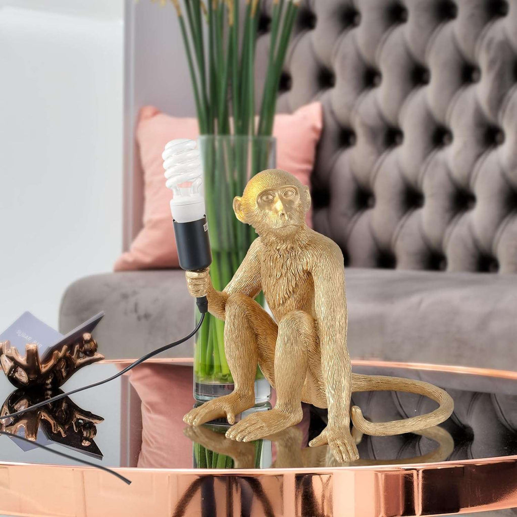 Monkey Table Lamp (Sitting)
