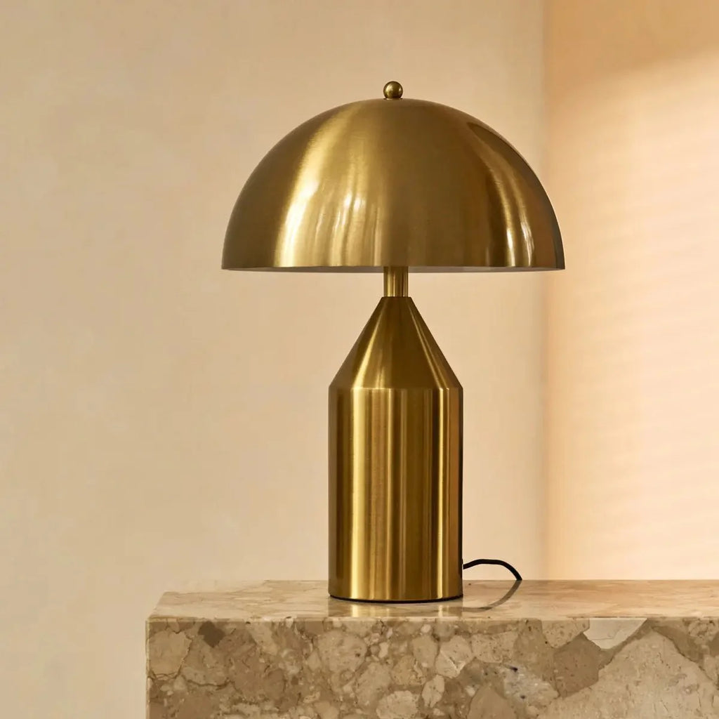 Gold Dome Table Lamp
