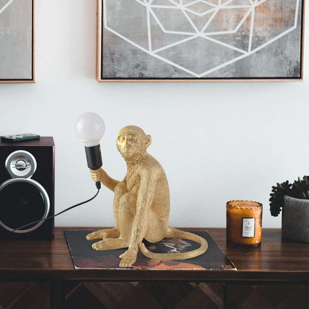 Monkey Table Lamp (Sitting)