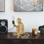 Monkey Table Lamp (Sitting)