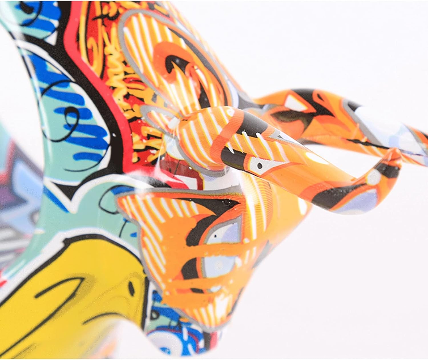 Bull Graffiti Statue