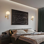 Glass Ball Wall Light