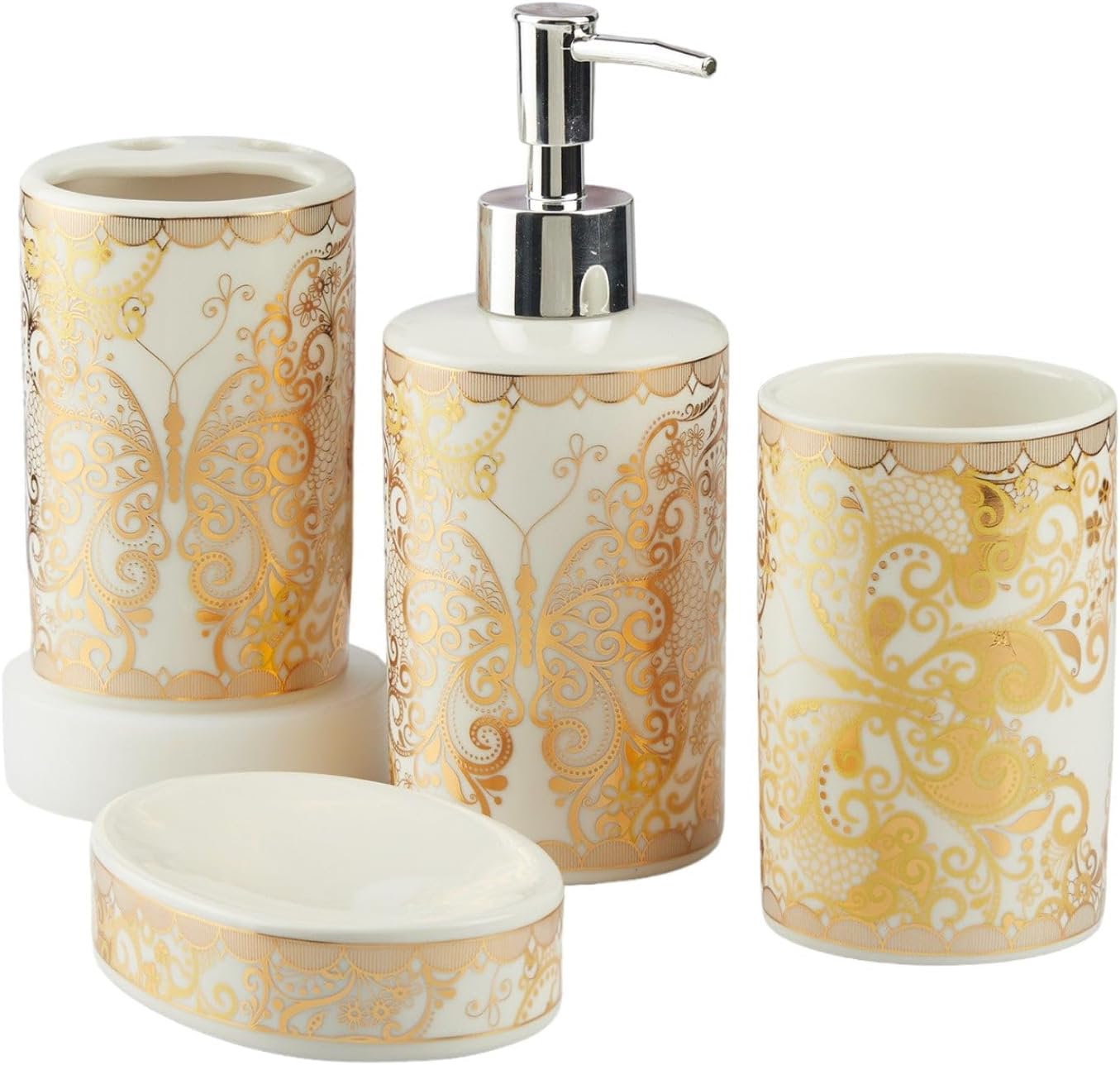 Butterfly Bathroom Set
