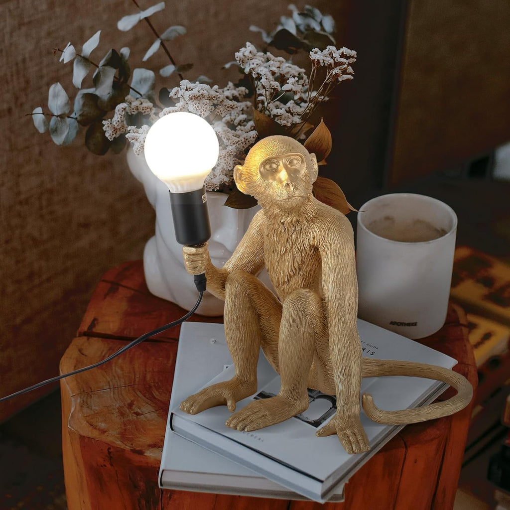 Monkey Table Lamp (Sitting)