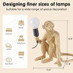 Monkey Table Lamp (Sitting)