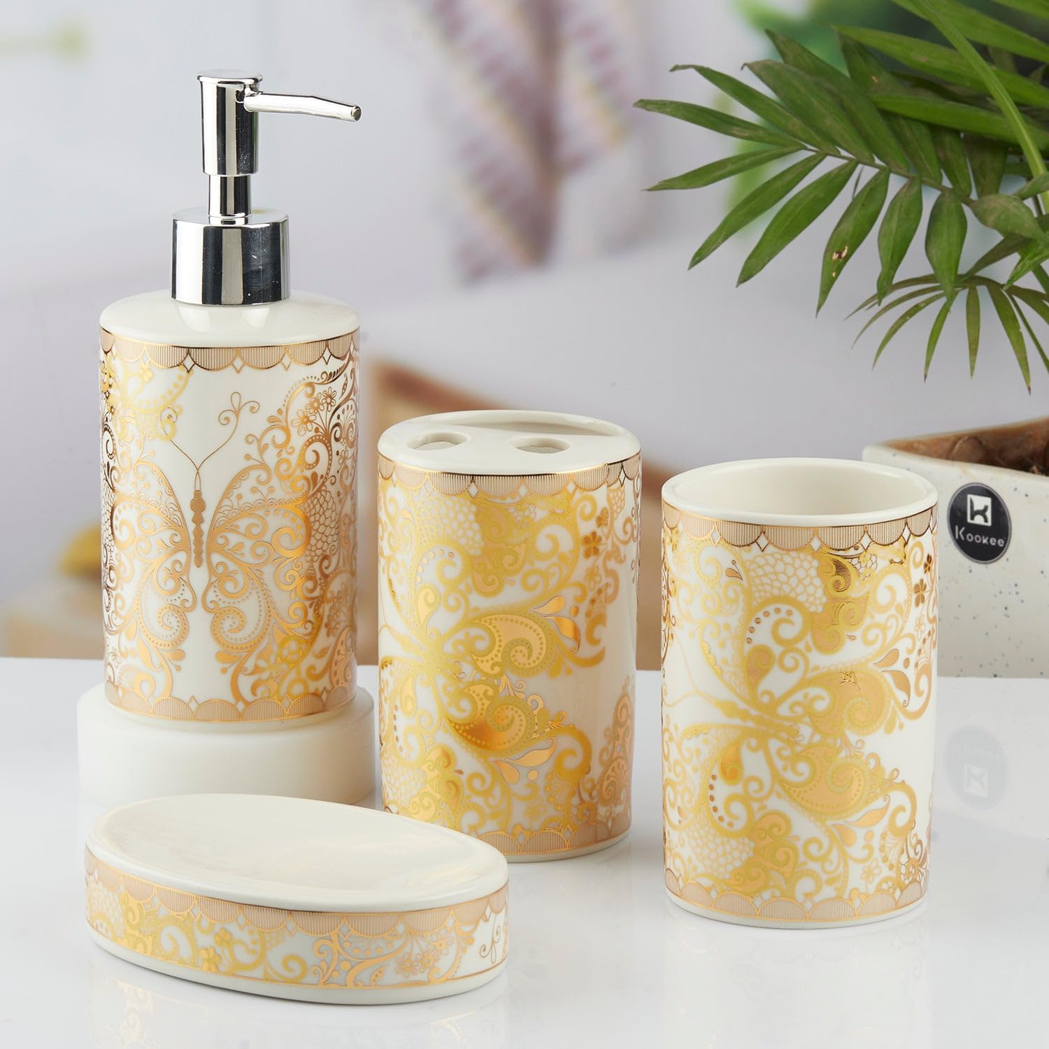 Butterfly Bathroom Set