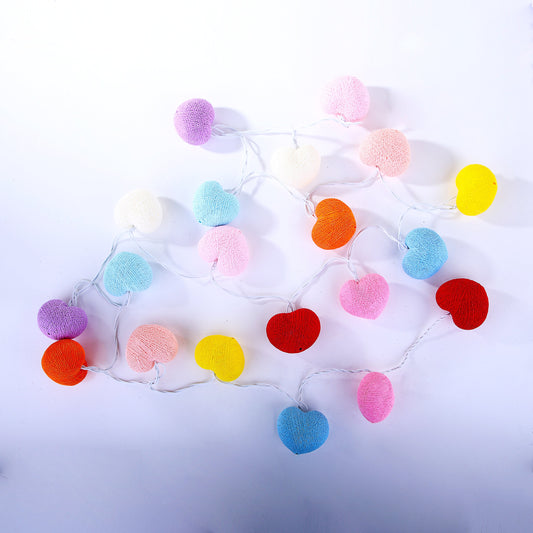 Heart shape Hanging Colorful Lights