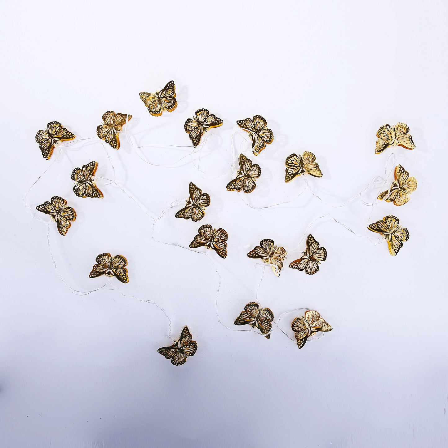 Golden Butterfly Hanging  Lights