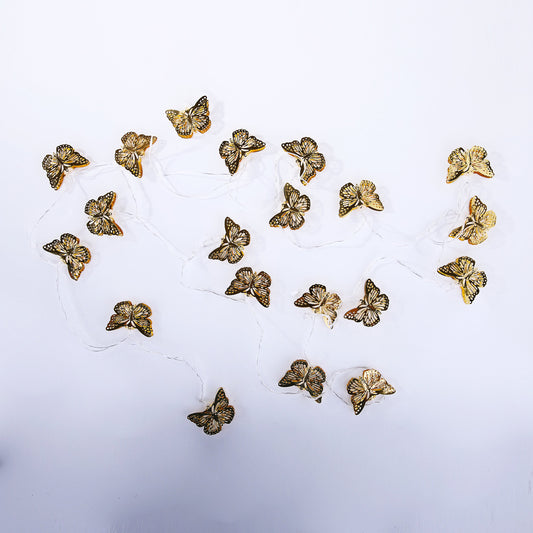 Golden Butterfly Hanging  Lights