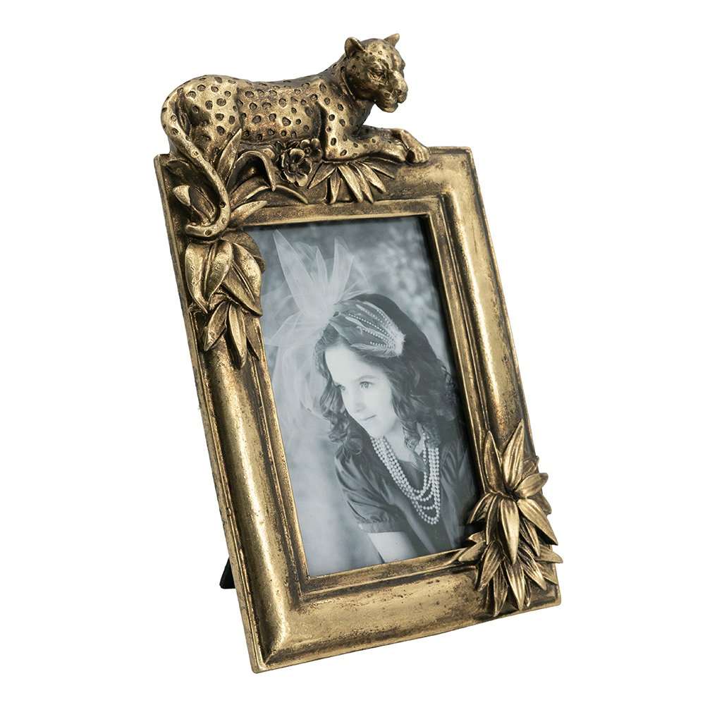 Prancing Leopard Photo Frame