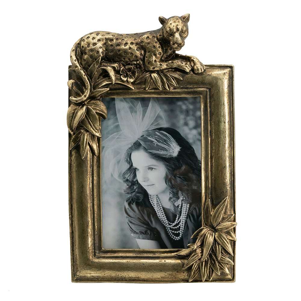 Prancing Leopard Photo Frame