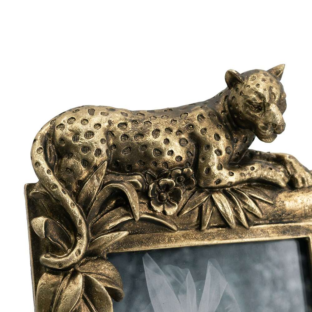 Prancing Leopard Photo Frame