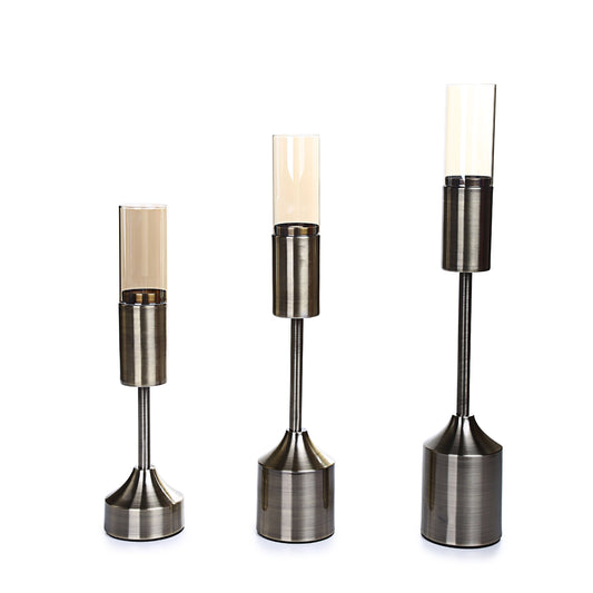 Silver Tapper Candle Holder