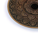 Wooden Carved & Pyrographic Plate