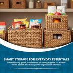 Jute Square Baskets (Set Of 4)