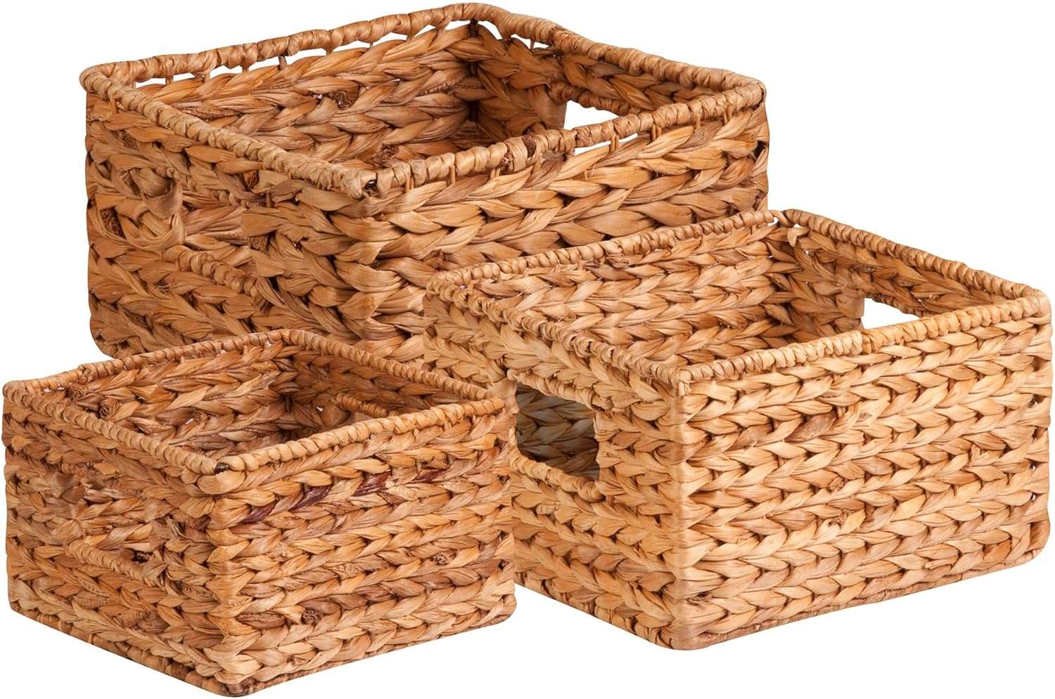 Jute Square Baskets (Set Of 4)