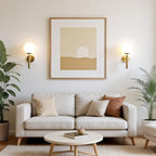 Glass Ball Wall Light