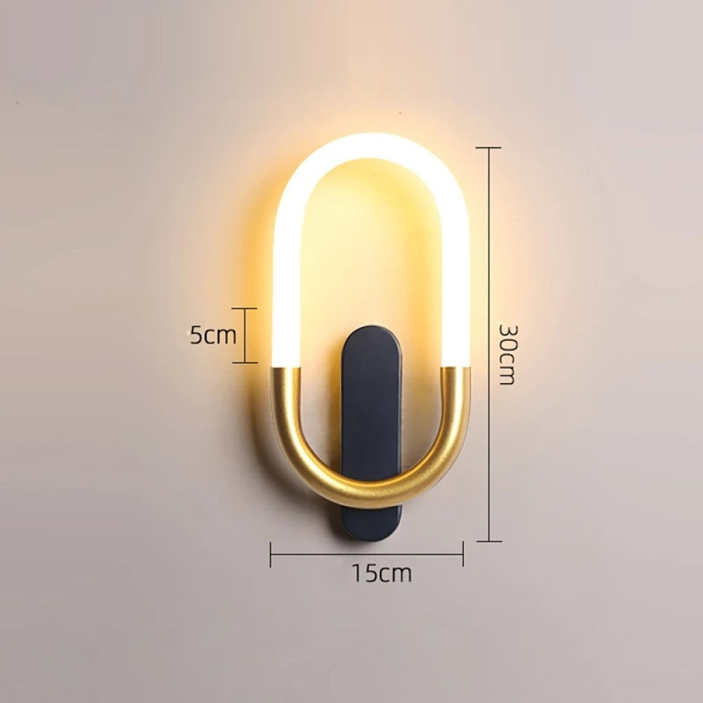 U-Shaped LED Wall Lamp