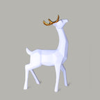 Modern Creative Deer Figurines (White)