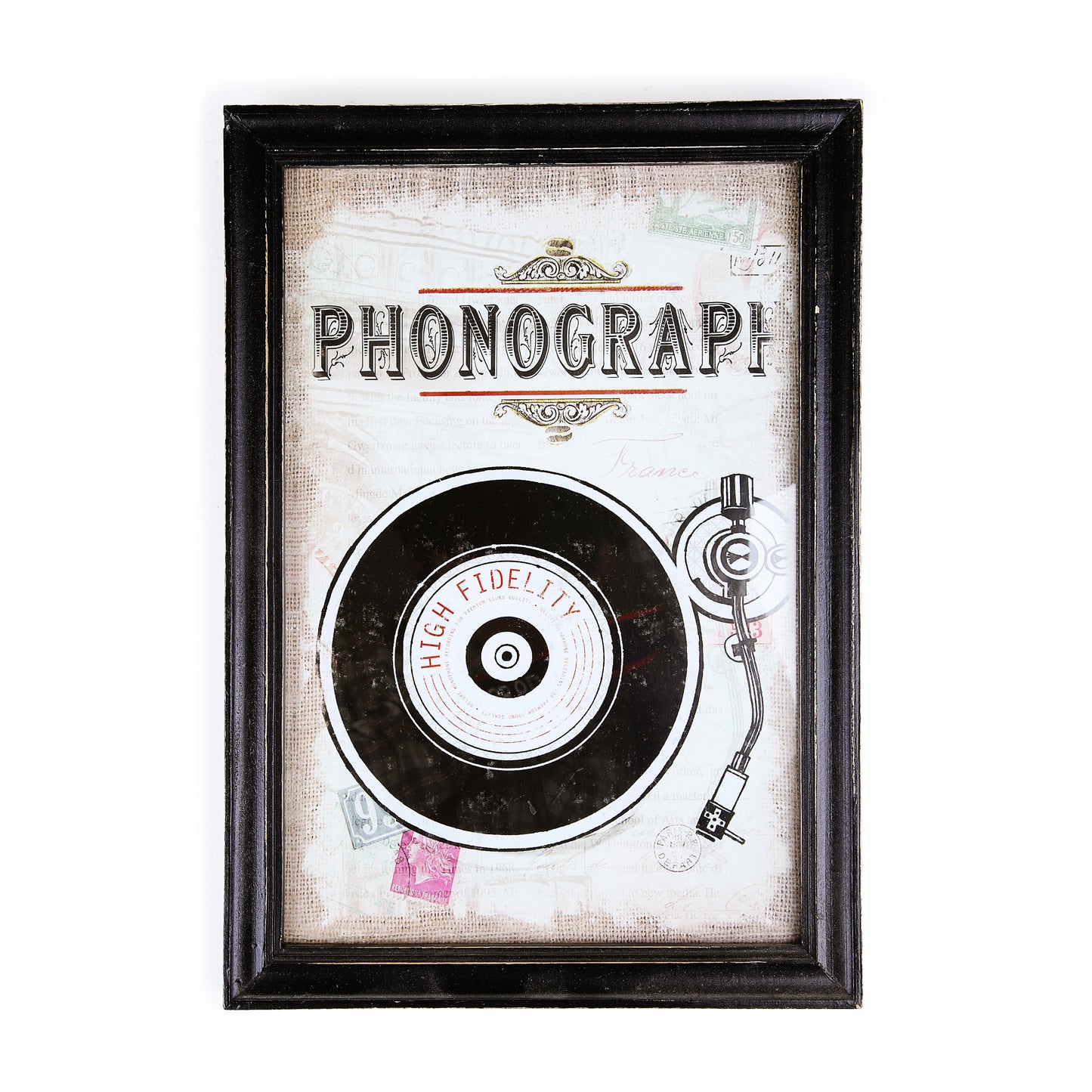Retro Wall Canvas (Phonograph)