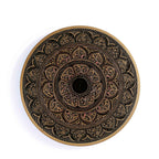 Wooden Carved & Pyrographic Plate