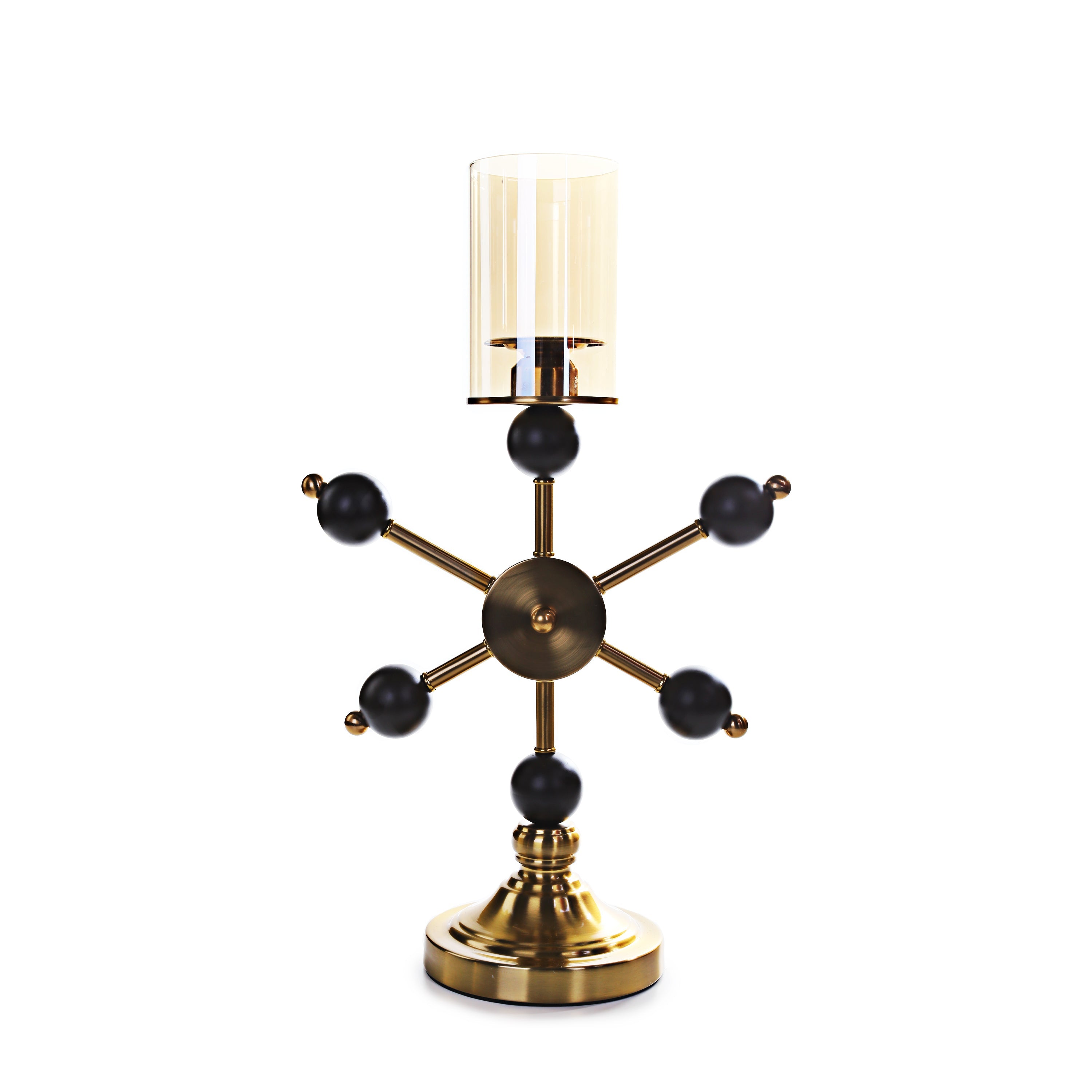 Ship Helm Design Candle Holder