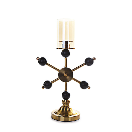 Ship Helm Design Candle Holder