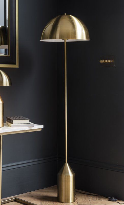 Gold Dome Floor Lamp
