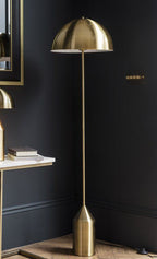 Gold Dome Floor Lamp