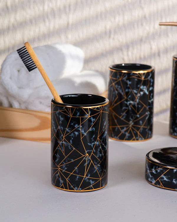 Geometric Design Bathroom Set