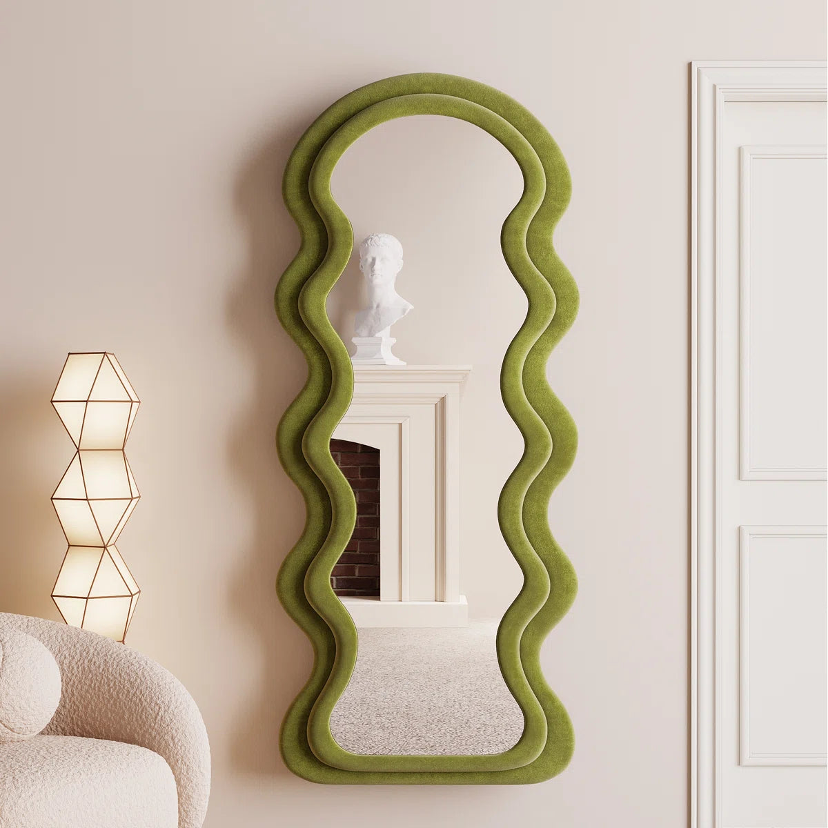 Oblong Standing Mirror