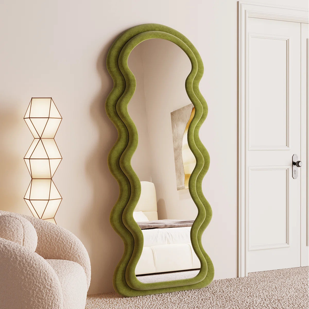 Oblong Standing Mirror