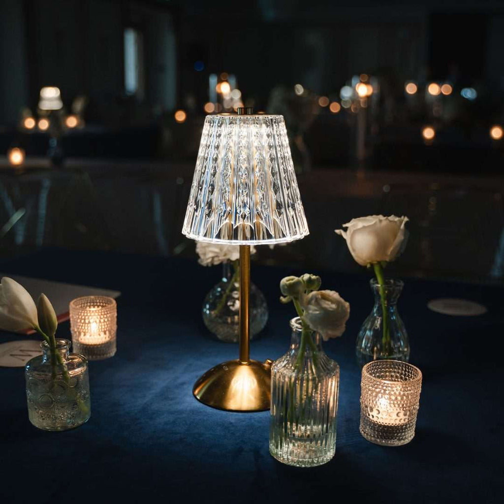 Diamond Crystal LED Table Lamp