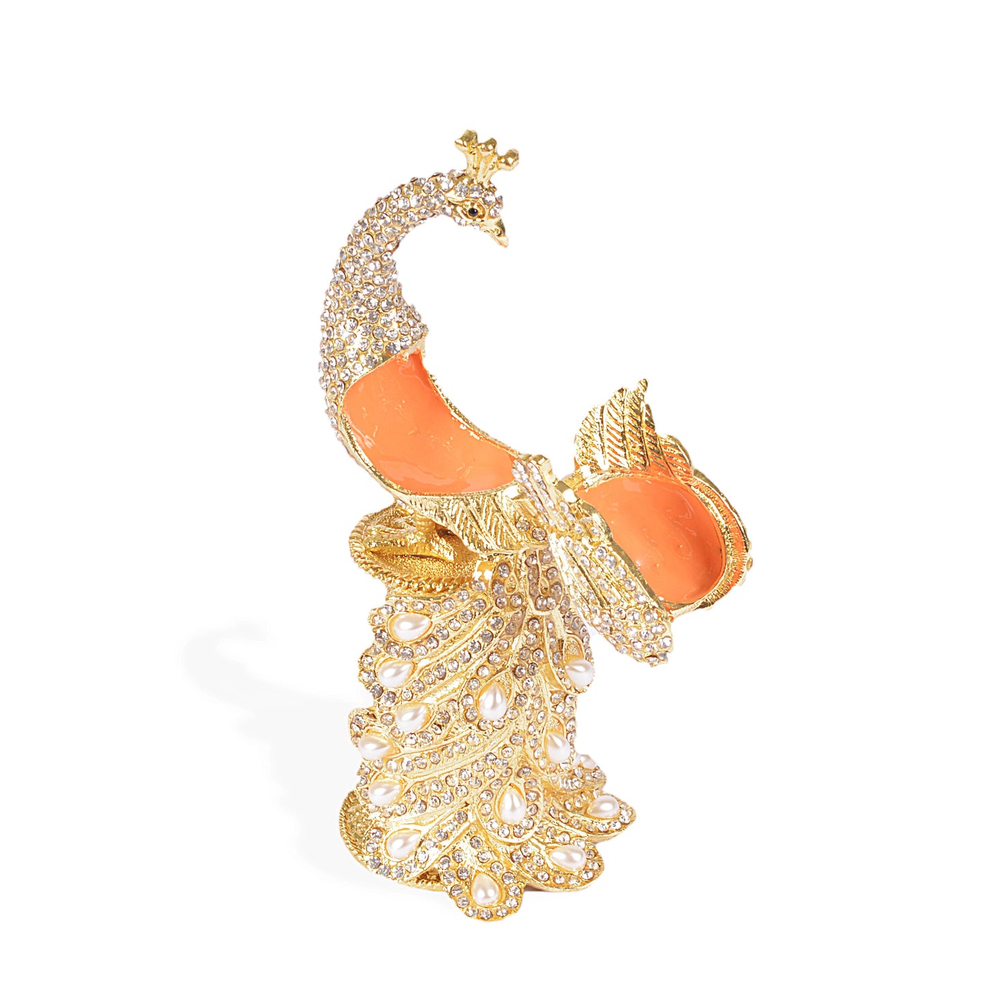 Decorative Traditional Peacock Jewelry Box