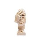 Let Down Face Sculpture