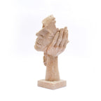 Thinking Face Sculpture