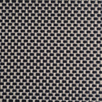Braided Textured Plastic Place-mat with Costar  (Set of 2)
